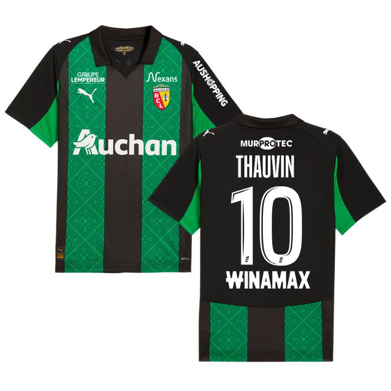 Maillot RC Lens Exterieur 2025 2026 Thauvin (1)