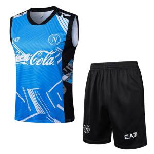 Debardeur Short Naples 2024 2025 Bleu Ciel