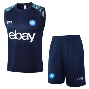 Debardeur Short Naples 2024 2025 Bleu Foncé