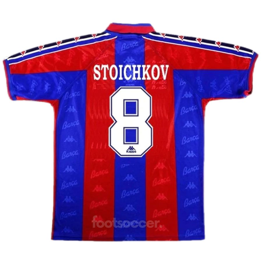 Maillot Barca Domicile 1996 1997 Stoichkov (1)