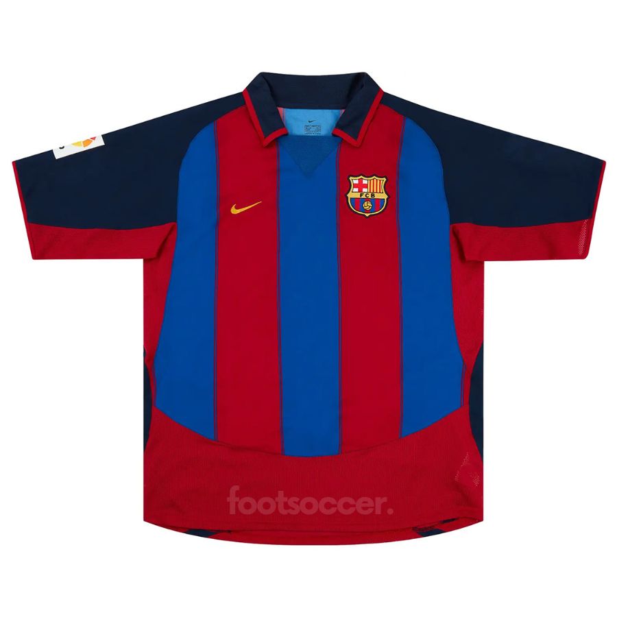 Maillot Barca Domicile 2003 2004 Ronaldinho (2)
