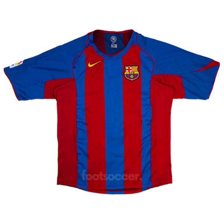 Maillot Barca Domicile 2004 2005 Messi (2)