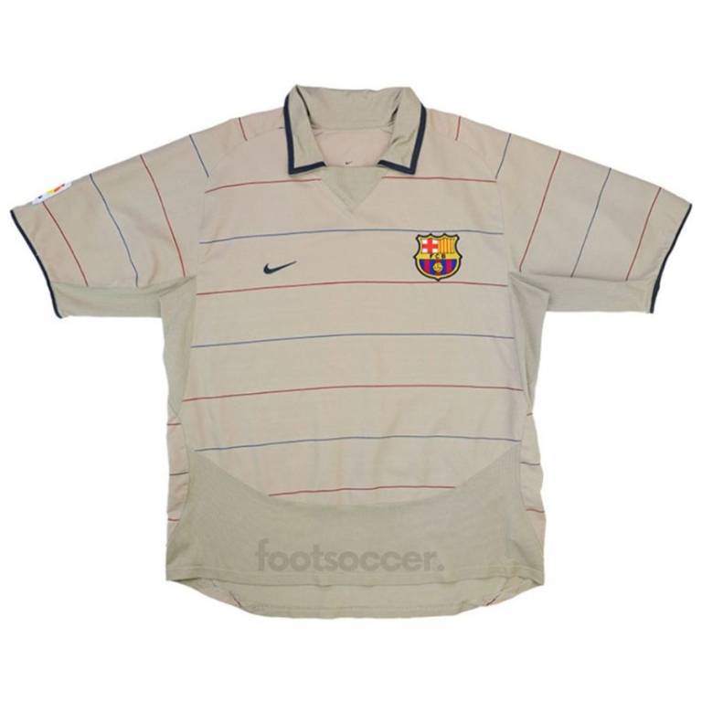 Maillot Barca Exterieur 2003 2005 Xavi (2)