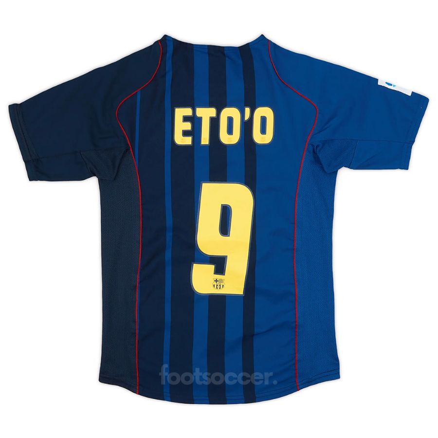 Maillot Barca Exterieur 2004 2005 Etoo (1)