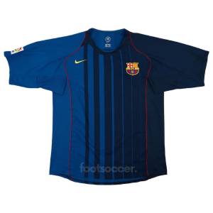 Maillot Barca Exterieur 2004 2005 Messi (2)