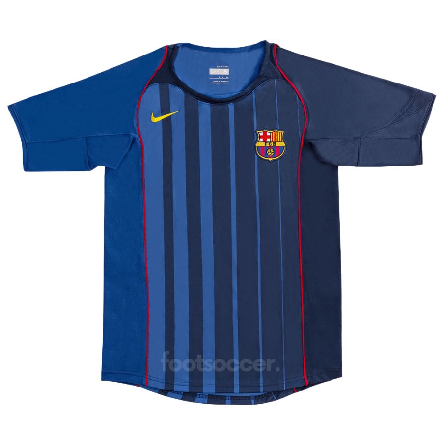 Maillot Barca Exterieur 2004 2005 Xavi (2)