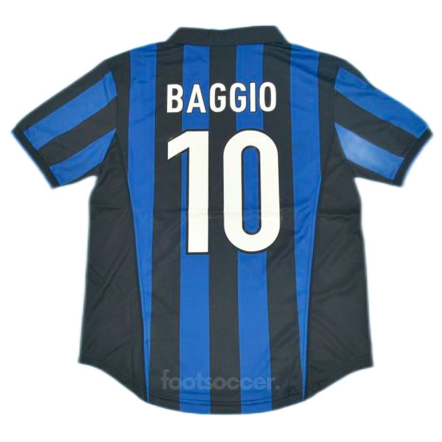 Maillot Inter Milan Domicile 1998 1999 Baggio (1)