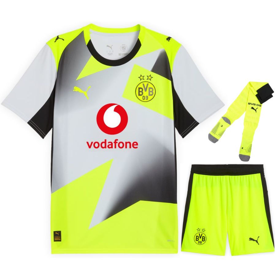 Maillot Kit Enfant BVB Dortmund Exterieur 2025 2026