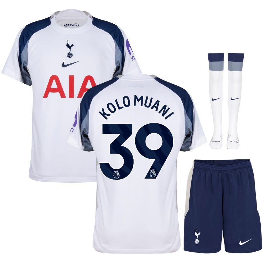 Maillot Kit Enfant Tottenham Domicile 2025 2026 Kolo Muani
