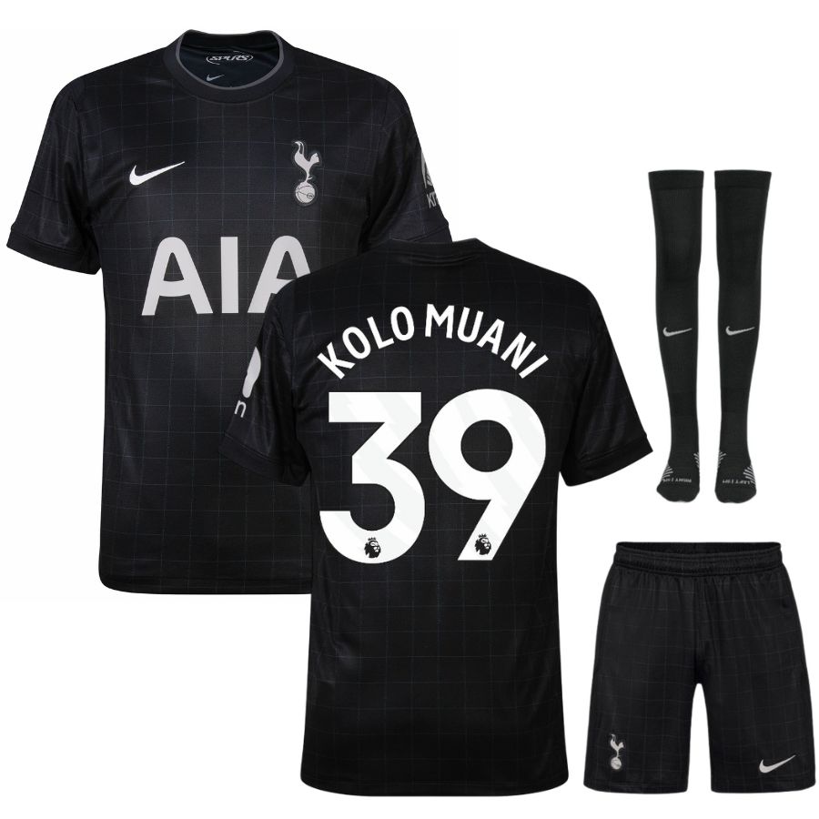 Maillot Kit Enfant Tottenham Exterieur 2025 2026 Kolo Muani