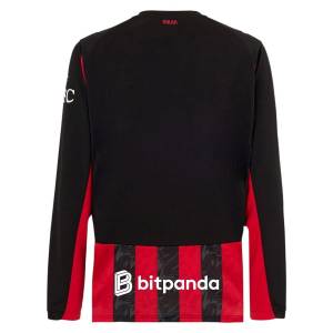 Maillot Milan AC Domicile 2025 2026 Manches Longues (2)
