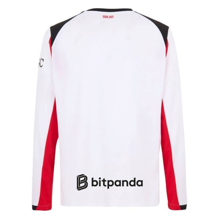 Maillot Milan AC Exterieur 2025 2026 Manches Longues (2)