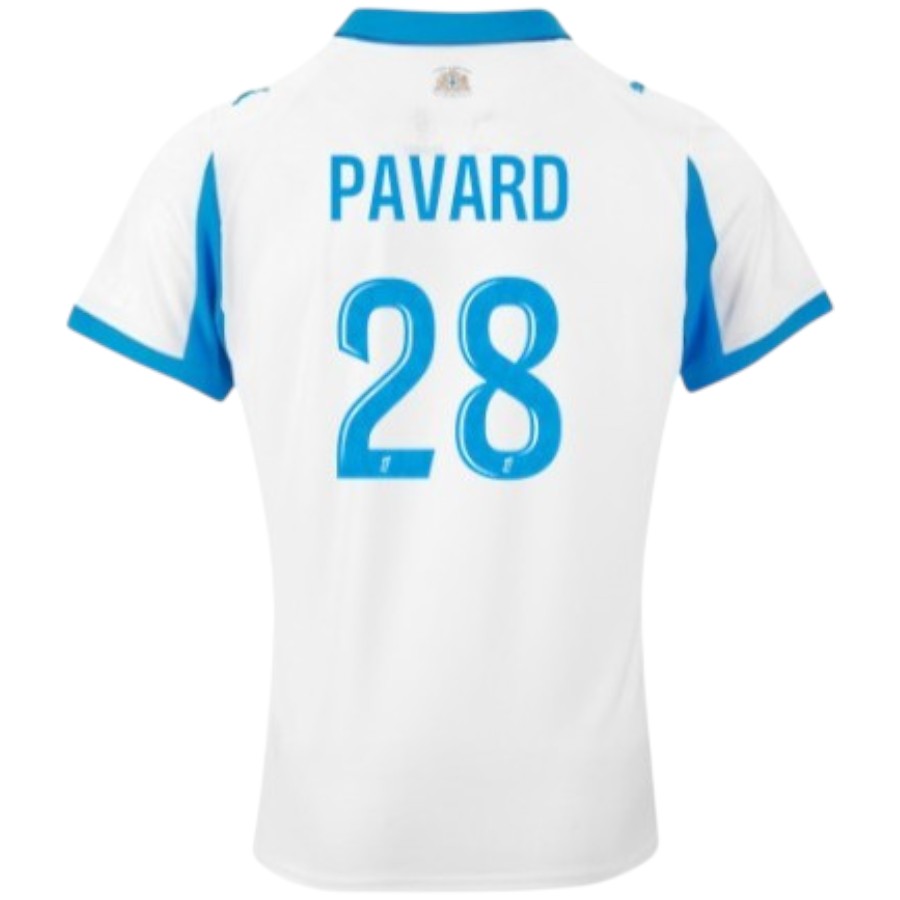 Maillot OM Domicile 2025 2026 Pavard (2)
