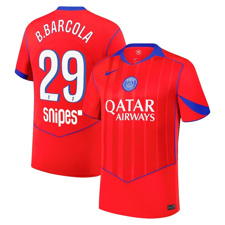 Maillot PSG Third 2025 2026 Barcola (1)