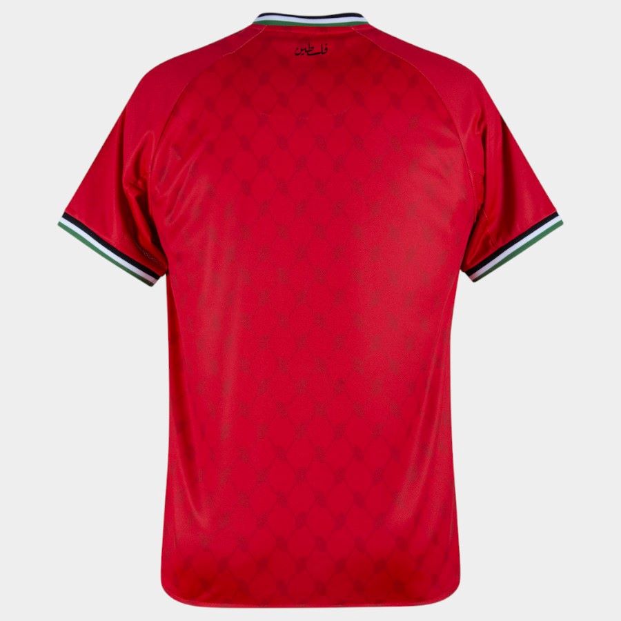 Maillot Palestine Domicile 2024-2025 Kelme Rouge (2)