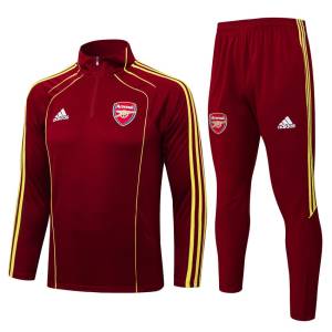 Survetement Arsenal Training 2025 2026 Rouge Foncé