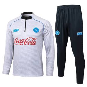 Survetement Naples Training 2025 2026 Blanc
