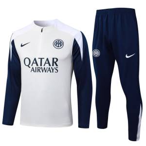 Survetement PSG Training 2025 2026 Blanc Bleu