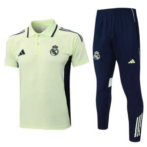 Survetement Real Madrid Polo 2025 2026 Vert Clair