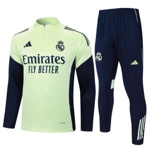 Survetement Real Madrid Training 2025 2026 Vert Clair