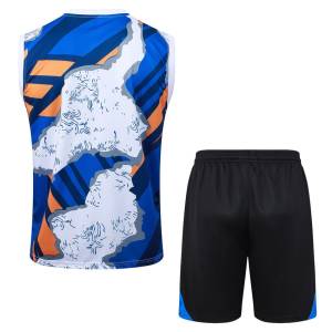 Debardeur Short Real Madrid 2025 2026 Bleu Tache (4)