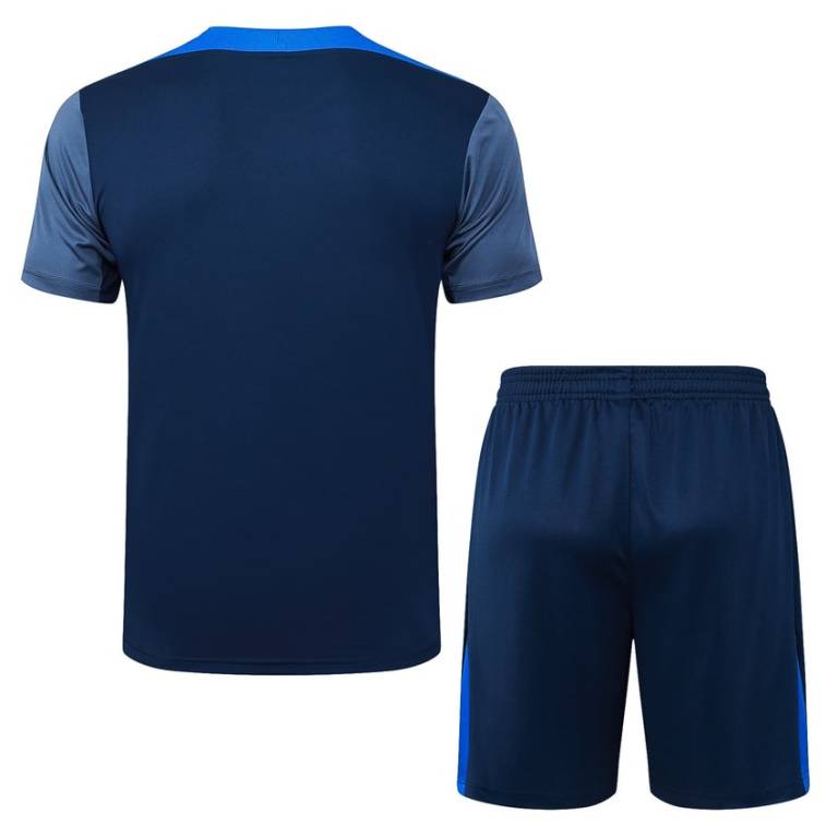 Ensemble Maillot Short PSG 2025 2026 Bleu Foncé (3)