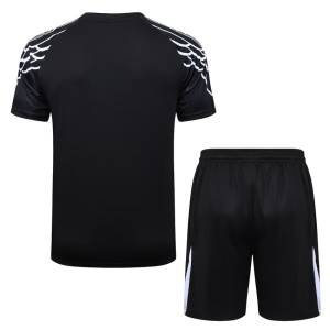 Ensemble Maillot Short PSG 2025 2026 Noir Nuit (4)