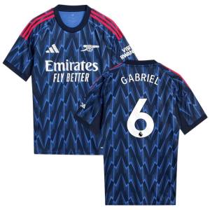 Maillot Arsenal Exterieur 2025 2026 Gabriel (1)