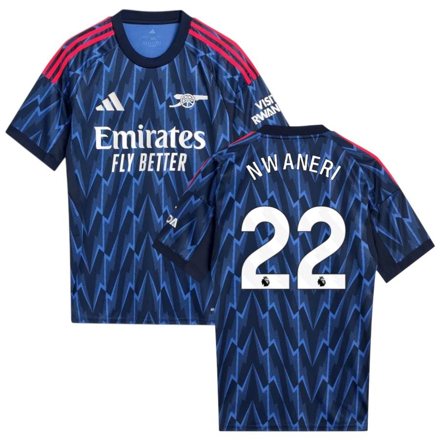Maillot Arsenal Exterieur 2025 2026 Nwaneri (1)