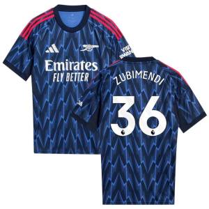 Maillot Arsenal Exterieur 2025 2026 Zubimendi (1)