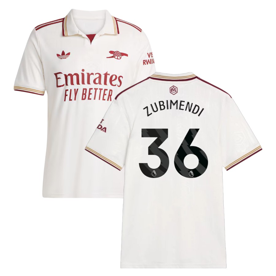 Maillot Arsenal Third 2025 2026 Zubimendi (1)