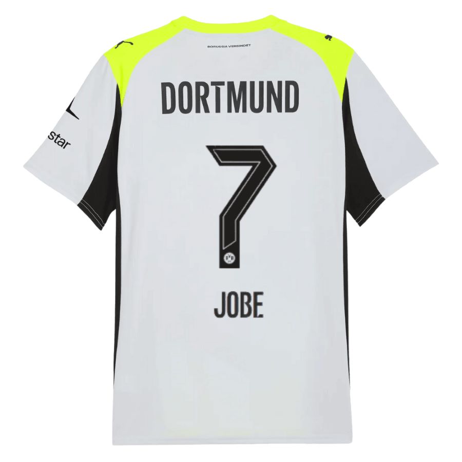 Maillot BVB Dortmund Exterieur 2025 2026 Jobe (2)