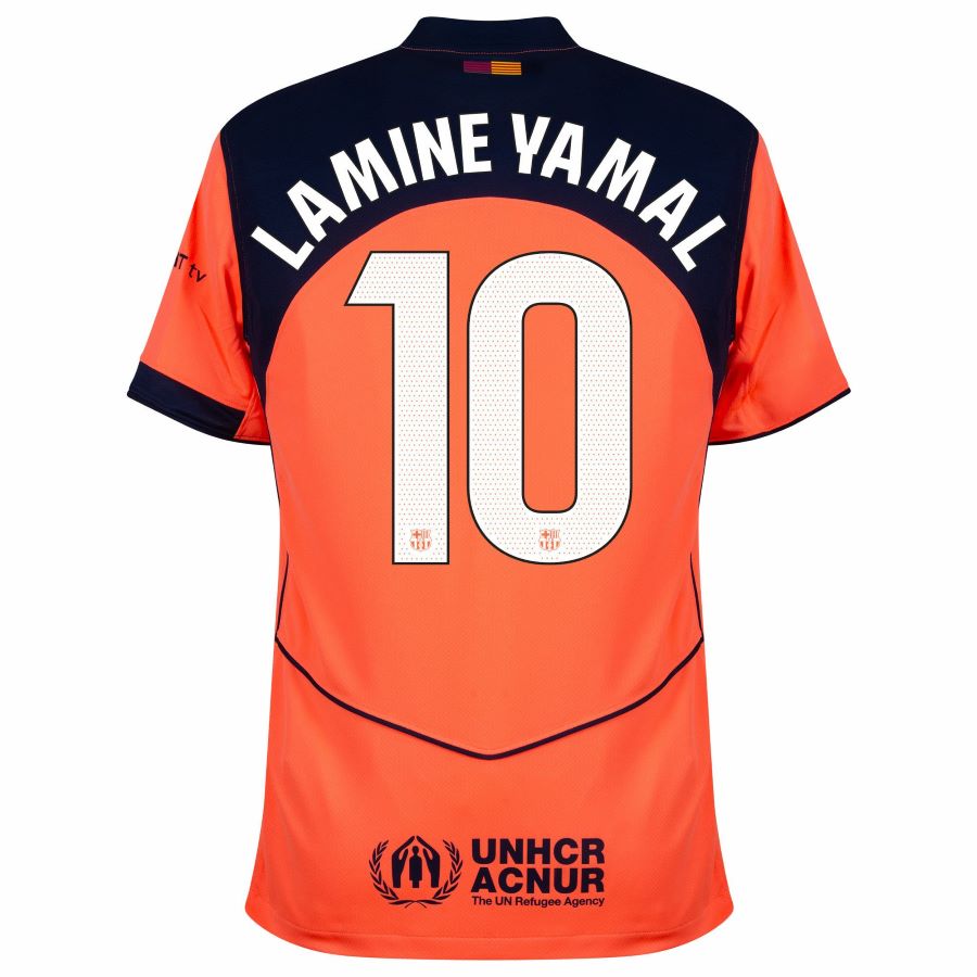 Maillot Barca Third 2025 2026 Lamine Yamal La Liga (2)
