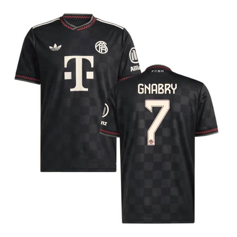 Maillot Bayern Munich Third 2025 2026 Gnabry (1)