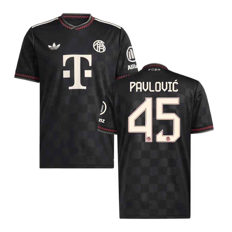 Maillot Bayern Munich Third 2025 2026 Pavlovic (1)