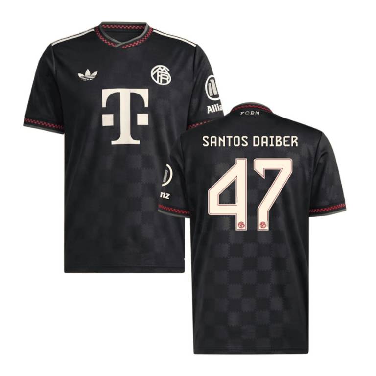 Maillot Bayern Munich Third 2025 2026 Santos Daiber (1)
