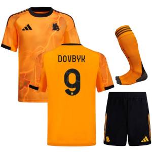 Maillot Kit Enfant AS Roma Exterieur 2025 2026 Dovbyk
