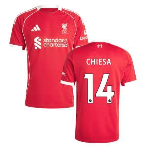Maillot Liverpool Domicile 2025 2026 Chiesa (1)