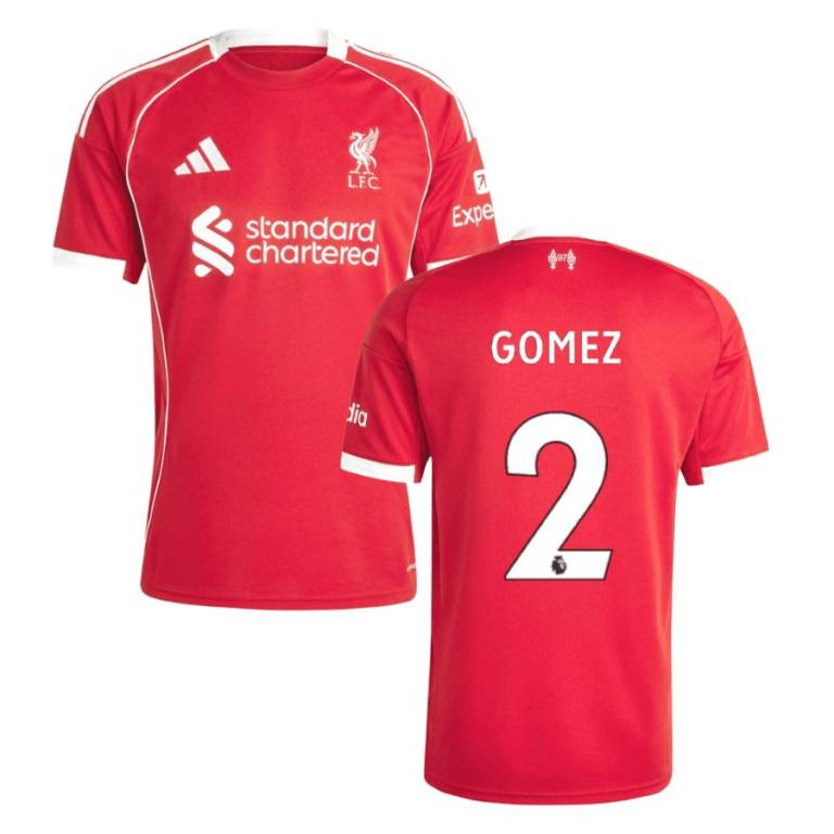 Maillot Liverpool Domicile 2025 2026 Gomez (1)