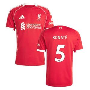 Maillot Liverpool Domicile 2025 2026 Konaté (1)