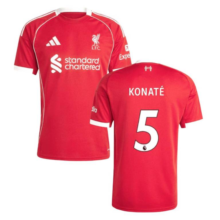 Maillot Liverpool Domicile 2025 2026 Konaté (1)