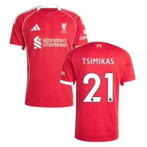 Maillot Liverpool Domicile 2025 2026 Tsimikas (1)