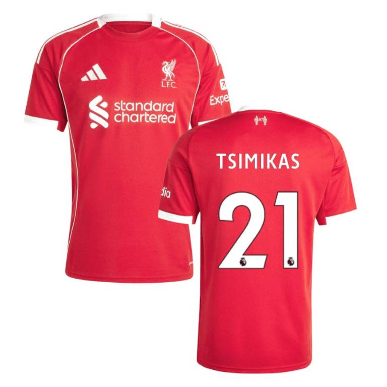 Maillot Liverpool Domicile 2025 2026 Tsimikas (1)