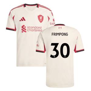 Maillot Liverpool Exterieur 2025 2026 Frimpong (1)