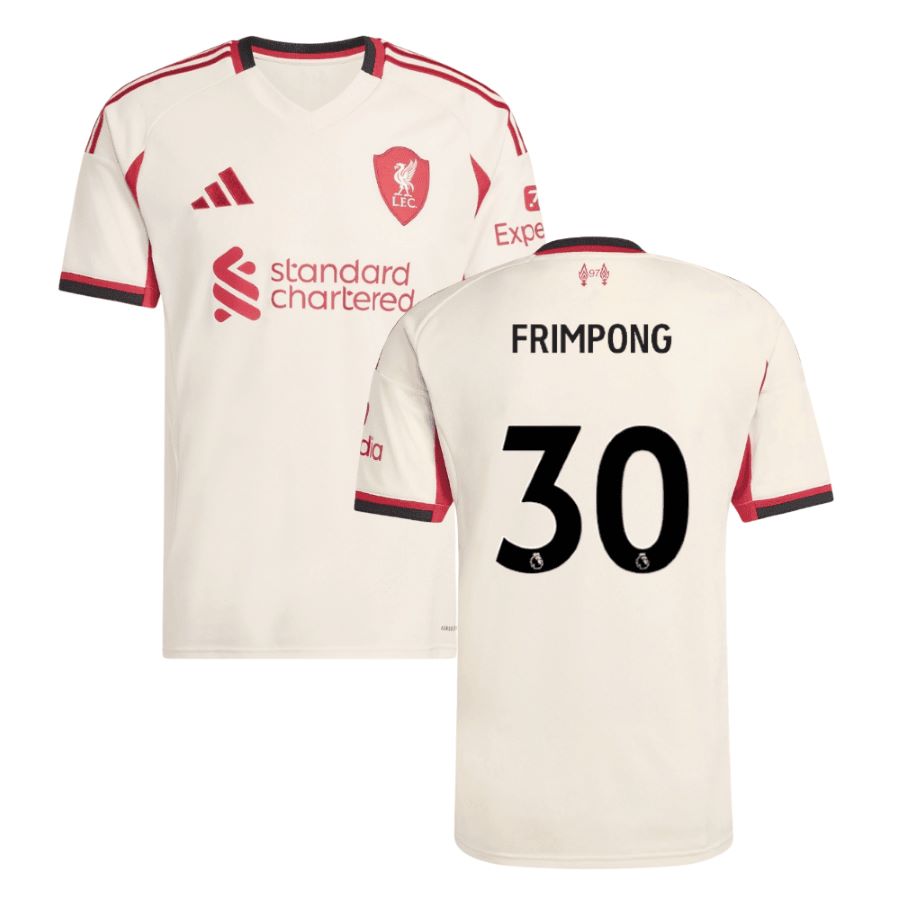 Maillot Liverpool Exterieur 2025 2026 Frimpong (1)