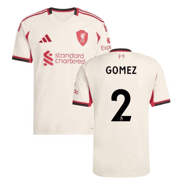 Maillot Liverpool Exterieur 2025 2026 Gomez (1)