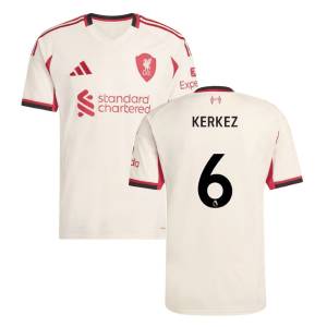 Maillot Liverpool Exterieur 2025 2026 Kerkez (1)