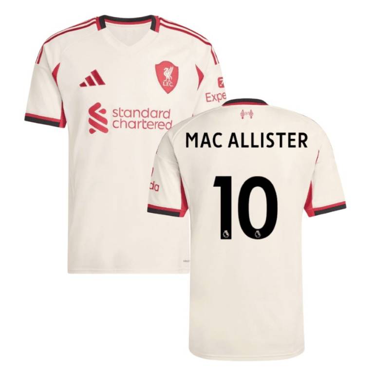 Maillot Liverpool Exterieur 2025 2026 Mac Allister (1)