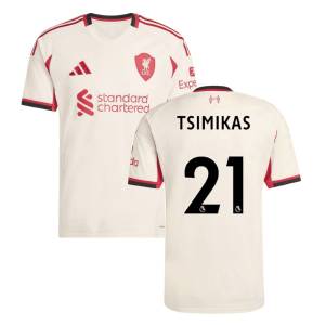 Maillot Liverpool Exterieur 2025 2026 Tsimikas (1)