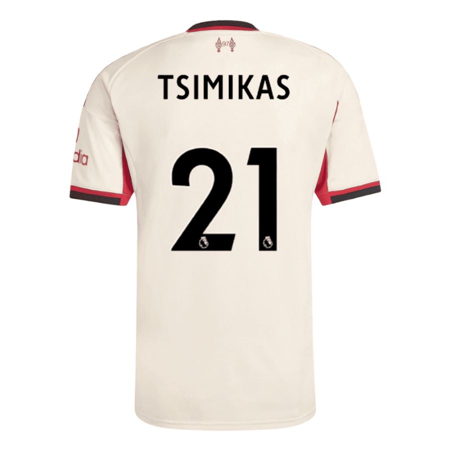 Maillot Liverpool Exterieur 2025 2026 Tsimikas (2)